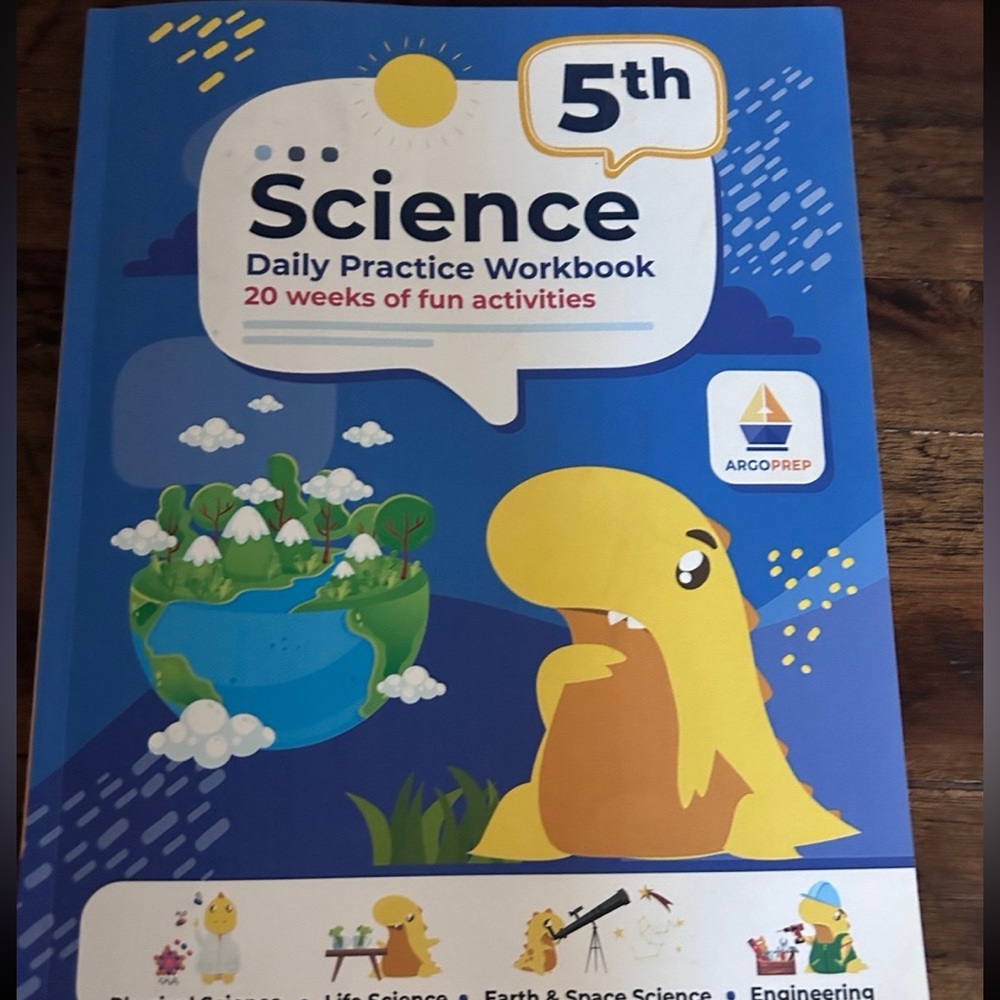 Homeschool science stem workbook